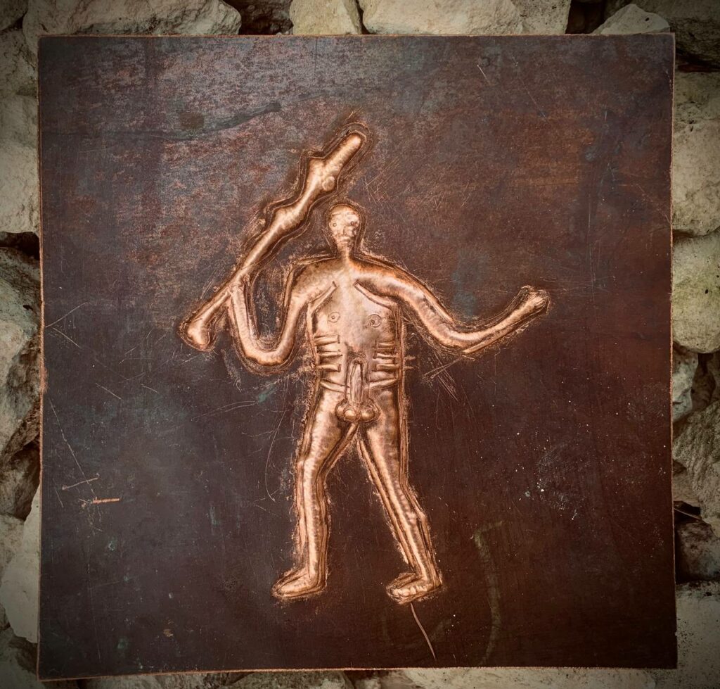 Chalk Hill – Cerne Abbas Giant – Tile 4
